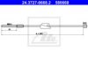 ATE 24.3727-0668.2 Cable, parking brake
